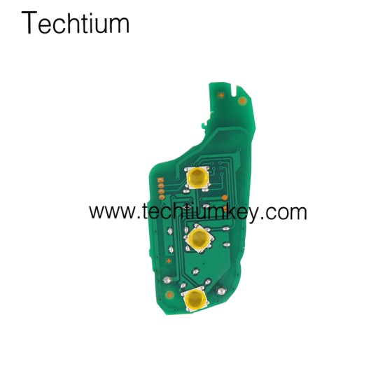 433Mhz ID46 chip 307/VA2 blade 3 button remote key for Citroen